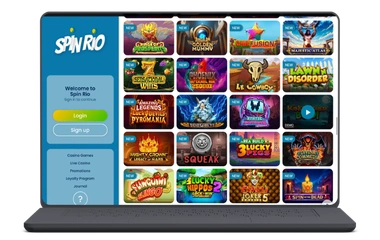 SpinRio account login